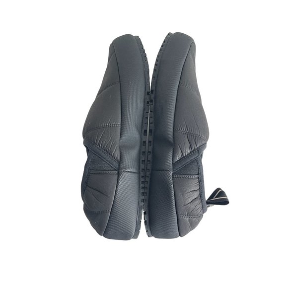 P448 Laby Slip-On Black Quilted Slippers, Size 38 (US 7.5) WORN ONCE - Picture 6 of 9